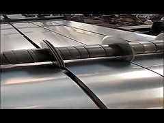 Tira en frío bobinas de acero inoxidable 430 304 de la decoración del borde de la raja