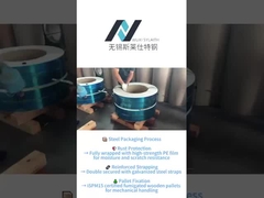 Proceso de Envasado en Acero