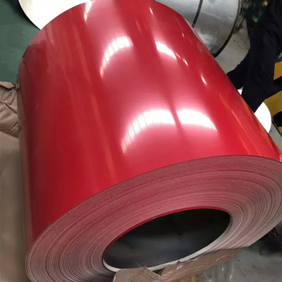 Cubriendo el color SGC440 cubierto galvanizó la bobina 600m m PPGI