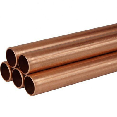 C10400 C10500 C10700 EN H62 H65 H68 tubo recto de tubo sin costura de Metal/tubo de cobre OD 1/2 "3/4" tubos redondos de cobre