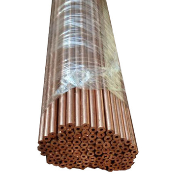 C10400 C10500 C10700 EN H62 H65 H68 tubo recto de tubo sin costura de Metal/tubo de cobre OD 1/2 "3/4" tubos redondos de cobre