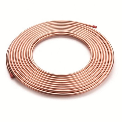 Aire acondicionado de refrigeración de alta calidad que conecta el tubo de cobre Bobina de panqueque Bobina de cobre capilar Tubo de cobre