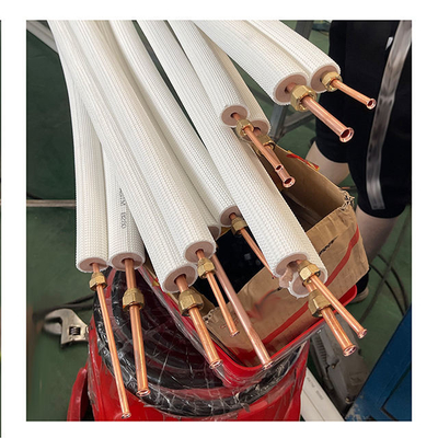 Precio competitivo, tubo de cobre con aislamiento de CA, aire acondicionado HVAC, tubo/tubo de cobre aislado, tubos de aire acondicionado