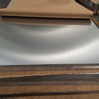 La hoja de aluminio laminada en caliente T4 T6 de la placa de la aleación 6061 anodizó para las paredes de cortina