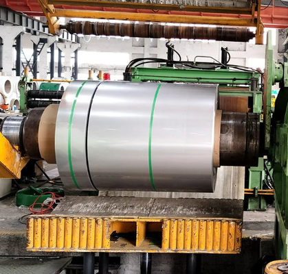 Largo 1000mm-6000mm de acero inoxidable de la bobina laminada en frío espesor 0.3mm-3.0mm en construcción