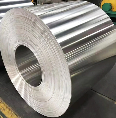 Estándares estéticos bobina de acero inoxidable laminada en frío No 4 superficie de hendidura borde del molino