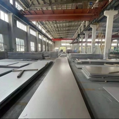 304 2B Placas laminadas en caliente laminadas en frío de acero inoxidable con puntos laterales