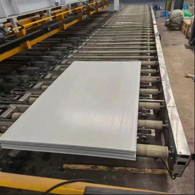 Placas de acero inoxidable de superficie lisa de alta resistencia 201/202/304 en la producción y fabricación de construcción