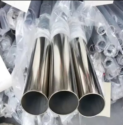 Tubo de acero inoxidable 304/316 de alta precisión y acabado 1 mm 2 mm 6 mm para industria ligera y piezas mecánicas