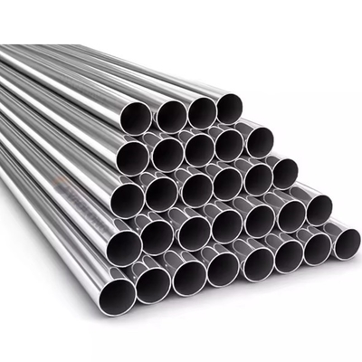SUS316 Fabricante de tuberías 316L tubo de espejo pulido cuadrado redondo sin costura soldado tubo de acero inoxidable para materiales de construcción