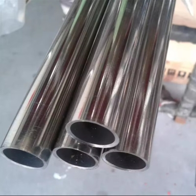 SUS316 Fabricante de tuberías 316L tubo de espejo pulido cuadrado redondo sin costura soldado tubo de acero inoxidable para materiales de construcción