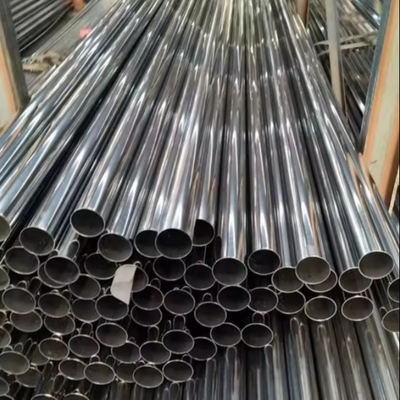 SUS316 Fabricante de tuberías 316L tubo de espejo pulido cuadrado redondo sin costura soldado tubo de acero inoxidable para materiales de construcción
