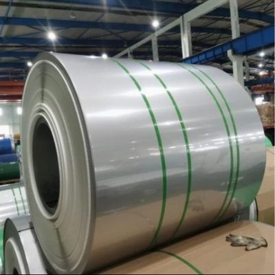 AISI 201 J2 8K Superficie de espejo bobina de acero inoxidable laminada en caliente para la industria automotriz