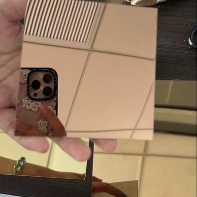 AISl 201 J2 Hoja de acero inoxidable laminada en frío de oro Ti 8K espejo para la fabricación de equipos químicos