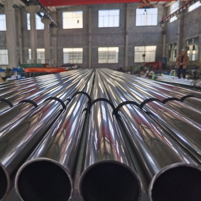 SUS 304 316 316L Tubo de acero inoxidable laminado en frío para la industria ligera
