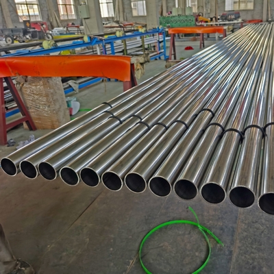 SUS 304 316 316L Tubo de acero inoxidable laminado en frío para la industria ligera