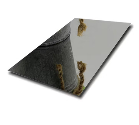 Superficies reflectoras brillantes de acero inoxidable laminado 317l para proyectos decorativos de primera calidad