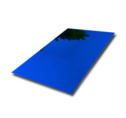 Superficies reflectoras brillantes de acero inoxidable laminado 317l para proyectos decorativos de primera calidad