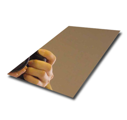 Hermoso acabado de espejo 317 placas de acero laminadas en caliente para toques interiores y exteriores sofisticados