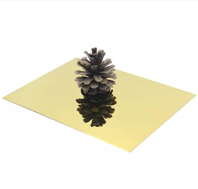 3mm Ultra liso espejo de acero inoxidable pulido para proyectos premium