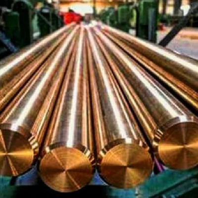 Material de cobre resistente a la corrosión C2100 C21000 Cuzn5 CZ125 H95 Barra de cobre sólida