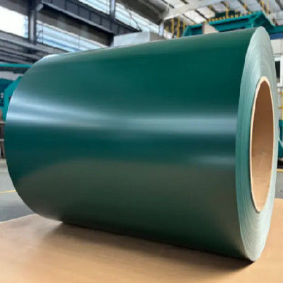 las bobinas de acero galvanizadas sumergidas calientes Q235, 1500m m de 0.7m m Ppgi prepintaron la bobina de acero