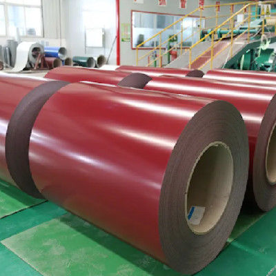 las bobinas de acero galvanizadas sumergidas calientes Q235, 1500m m de 0.7m m Ppgi prepintaron la bobina de acero