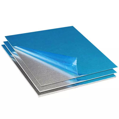 Plata de hoja de aluminio 1050 1060 3003 5052 6061 7075 Aleación para decoración de la construcción Uso industrial Tamaño personalizado espesor
