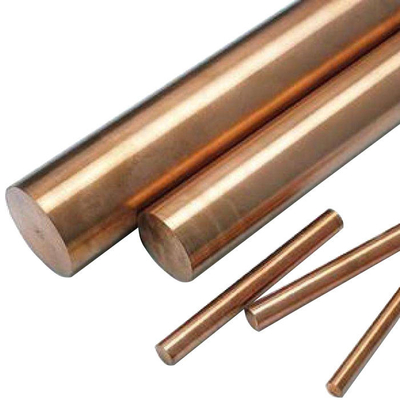 Material de cobre resistente a la corrosión C2100 C21000 Cuzn5 CZ125 H95 Barra de cobre sólida