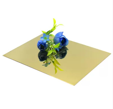 3mm Ultra liso espejo de acero inoxidable pulido para proyectos premium