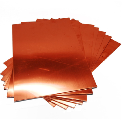99,99% las placas de cobre de los cátodos del T2 los 4x8ft cubren el grueso material de cobre de 3m m 5m m 20m m
