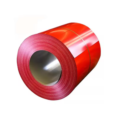 Espessura personalizada bobina de acero galvanizado PPGI con código de color RAL y revestimiento PVDF para la producción de láminas de techo